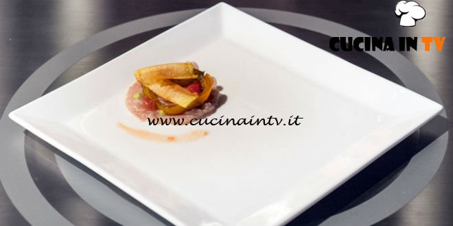 Masterchef Italia 7 - ricetta Ricciola de Caribe di Jose Oppi