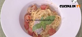 La Prova del Cuoco - Tagliolini all'uovo con pomodorini e basilico ricetta Cristian Bertol