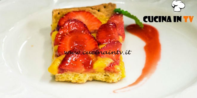 Masterchef Italia 7 - ricetta Crostata di fragole di Italo Screpanti