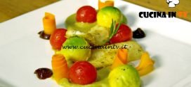 Masterchef Italia 7 - ricetta Filetto di sogliola su crema di melanzana e avocado e salsa di prugne di Antonino Bucolo