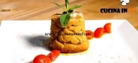 Masterchef Italia 7 - ricetta Sformatino di gambi di carciofo e besciamella con pomodorini caramellati di Marianna Calderaro