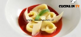 Masterchef Italia 7 - ricetta Tortelli di zucca su salsa di lamponi di Rocco Buffone
