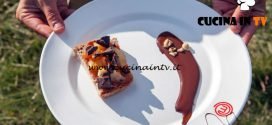 Masterchef Italia 7 - ricetta Bruschetta dolce con confettura e glassa di cioccolato fondente di Manuela Costantini