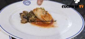 Masterchef Italia 7 - ricetta Calamari ripieni in umido con caponata di melanzane di Kateryna Gryniukh