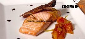 Masterchef Italia 7 - ricetta Salmone chutney di mango e liquirizia di Francesco Rozza