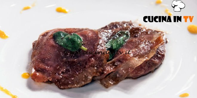 Masterchef Italia 7 - ricetta Saltimbocca alla romana di Marianna Calderaro