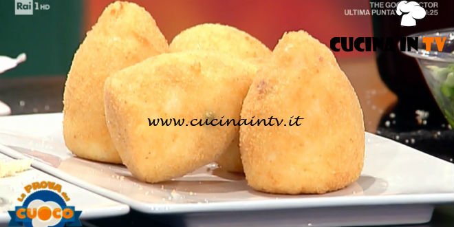 La Prova del Cuoco - ricetta Arancine siciliane di Sergio Maria Teutonico