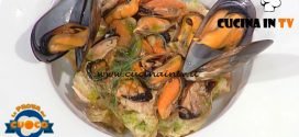 La Prova del Cuoco - ricetta Fresella impepata cozze marinate e loro maionese di Kaba Corapi
