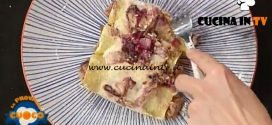 La Prova del Cuoco - ricetta Cannelloni radicchio salsicce e nocciole di Diego Bongiovanni