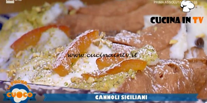 La Prova del Cuoco - ricetta Cannoli siciliani di Natale Giunta
