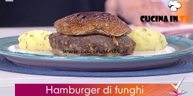 Detto Fatto - ricetta Hamburger di funghi di Daniele Persegani