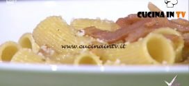 Detto Fatto - ricetta Rigatoni alla carbonara di Claudio Lippi