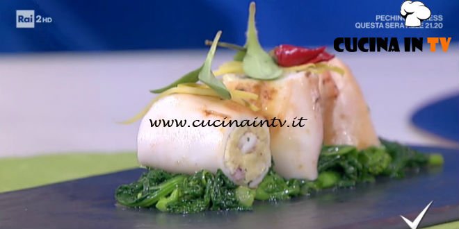 Detto Fatto - ricetta Calamari ripieni di Ilario Vinciguerra