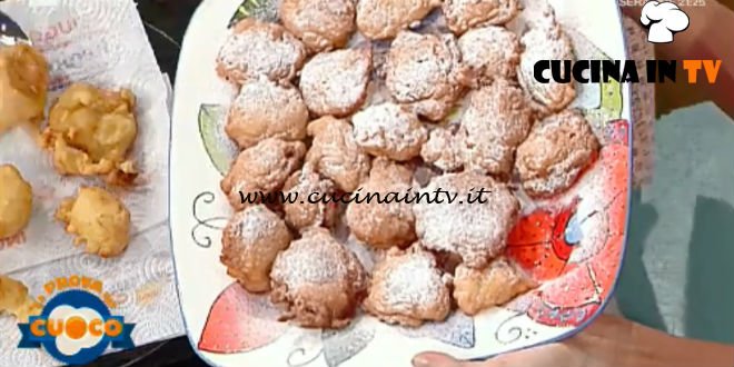 La Prova del Cuoco - ricetta Frittelle di mele e arancia di Anna Maria Palma