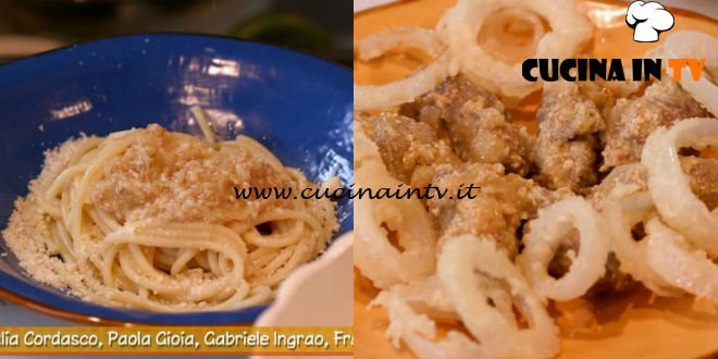 Ricette all'italiana - ricetta Pasta alla genovese e cipolle in tempura di Anna Moroni