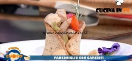 La Prova del Cuoco - ricetta Panconiglio con carciofi di Emanuele Vallini