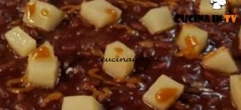 Cotto e mangiato - Risotto all’amarone pasta di nocciole e topinambur fondenti ricetta Giancarlo Perbellini