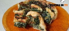 Cotto e mangiato - Torta salata con spinaci e fontina ricetta Tessa Gelisio