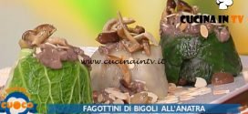 La Prova del Cuoco - ricetta Fagottini di bigoli all'anatra di Shady Hasbun