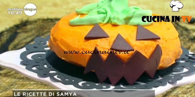 Torta stregata di Halloween ricetta Samya da Mattino Cinque