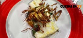 La Prova del Cuoco - ricetta Baccalà confit con carciofi fritti di Ginevra Antonini