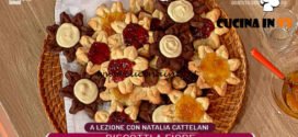 La Prova del Cuoco - ricetta Biscotti a fiore di Natalia Cattelani