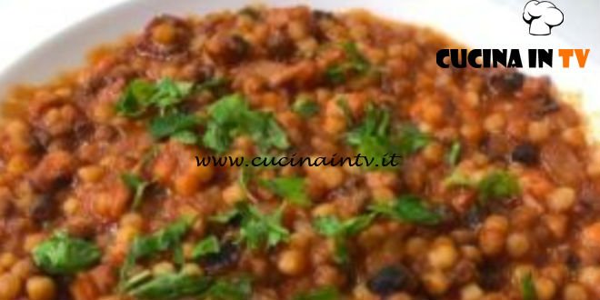 Cotto e mangiato - Fregola al sugo di polpo ricetta Tessa Gelisio