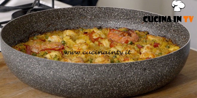 Il gusto della felicità - ricetta Paella di pesce di Marco Bianchi