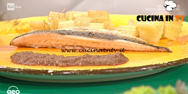 Geo - ricetta Sgombro con crema di lenticchie e cardi fritti di Carla Brigliadori