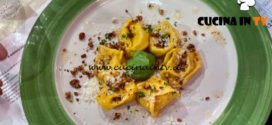 La Prova del Cuoco - ricetta Tortelli di mascarpone e nocciole di Cristian Bertol