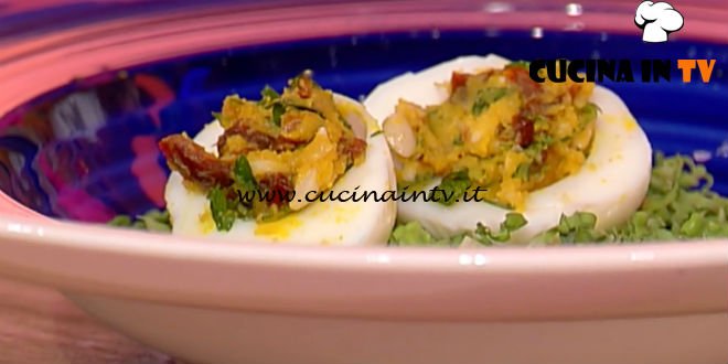 La Prova del Cuoco | Uova ripiene ricetta Cinzia Fumagalli