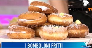 Detto Fatto - ricetta Bomboloni fritti di Giustina Dibello