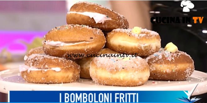 Detto Fatto - ricetta Bomboloni fritti di Giustina Dibello