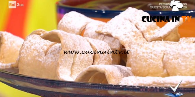 Detto Fatto - ricetta Chiacchiere di Carnevale al forno di Luca Perego