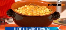 Detto Fatto - ricetta Eliche ai quattro formaggi di Simone Finetti