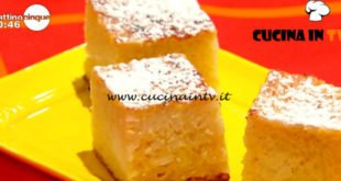 Mattino Cinque - ricetta Gateau dolce di riso di Samya