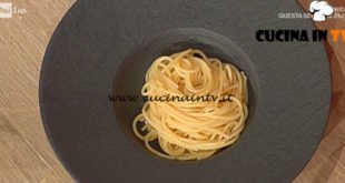 La Prova del Cuoco - ricetta Pasta al burro di Cinzia Fumagalli