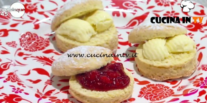 Mattino Cinque - ricetta Scones dolci allo zafferano di Samya