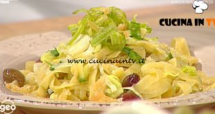 Geo - ricetta Tagliatelle olio olive e mollica croccante di Cristina Scappaticci