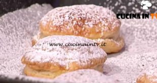 La Prova del Cuoco - ricetta Bomboloni di pasta sfoglia di Elisa Isoardi