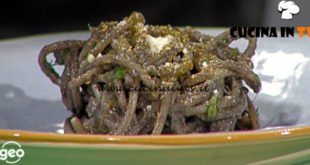 Geo - ricetta Cacio e pepe al quinto quarto di seppia di Federico Delmonte