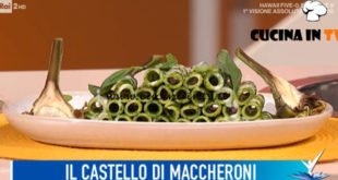 Detto Fatto - ricetta Castello di maccheroni di Matteo Torretta