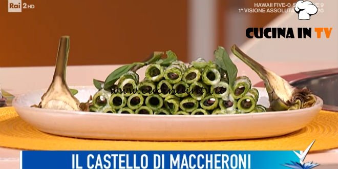 Detto Fatto - ricetta Castello di maccheroni di Matteo Torretta