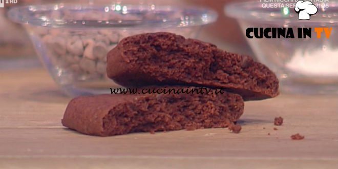 La Prova del Cuoco - ricetta Cookies al cioccolato di Elisa Isoardi