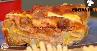 Geo - ricetta Lasagna di mammà di Raffaele Lenti