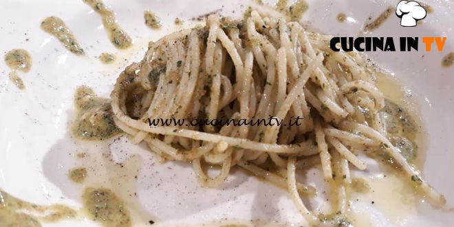 Geo - ricetta Spaghetti con bottarga di merluzzo di Fabio Picchi