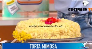 Detto Fatto - ricetta Torta mimosa di Antonino Orfanò