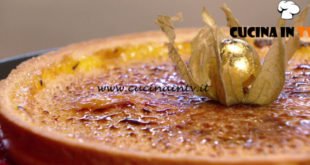 Ricette di un sognatore - ricetta Creme brulée in frolla di Damiano Carrara