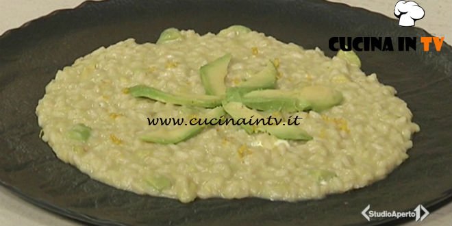 Cotto e mangiato - Risotto avocado e robiola ricetta Tessa Gelisio