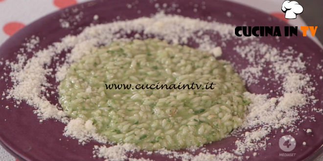 Risotto basilico e toma ricetta Anna Moroni da Ricette all'italiana